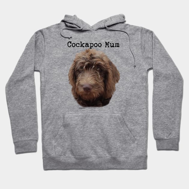Cockapoo Dog Mum Hoodie by WoofnDoodle 